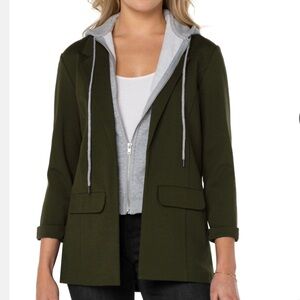 Olive Green Liverpool tailored Blazer